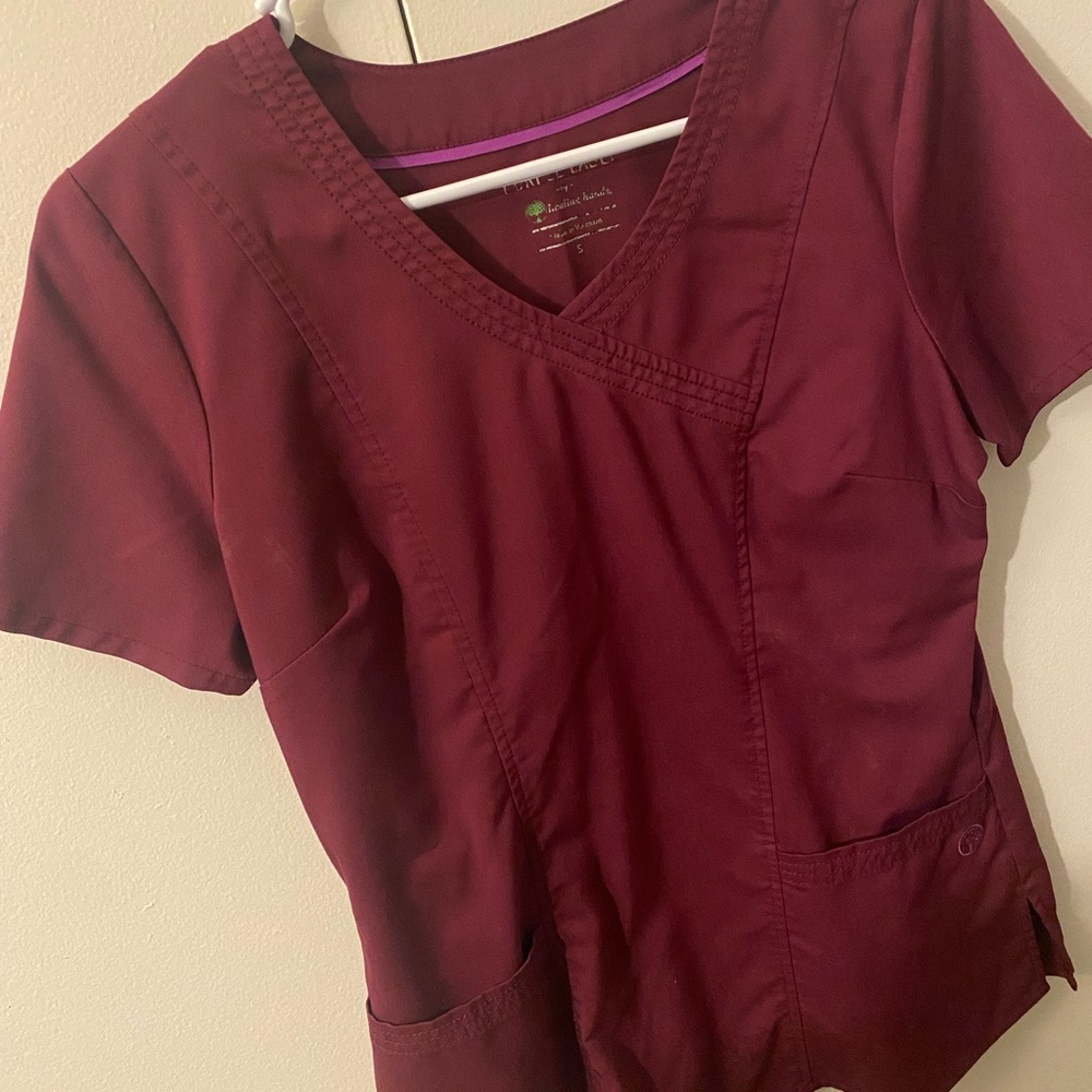 Purple Scrub Top